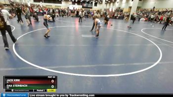 98 lbs Champ. Round 1 - Jack Kirk, IA vs Dax Steinbach, WI