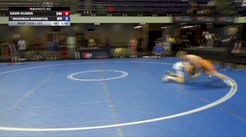 117 lbs 3rd Place Match - Gavin Olenek, SCN Youth Wrestling Club vs Nehemiah Brondyke, Michigan Premier WC