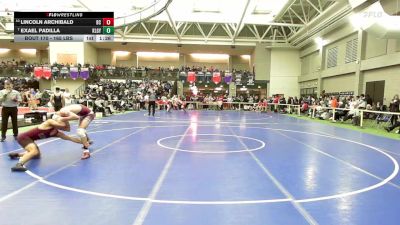 165 lbs Round Of 16 - Lincoln Archibald, Bristol Central vs Exael Padilla, Killingly