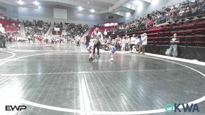 35 lbs Final - Baxter Sellers, Salina Wrestling Club vs Chet Clay, Skiatook Youth Wrestling