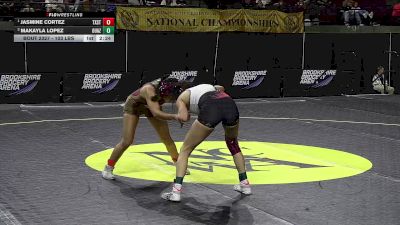 103 lbs Final - Jasmine Cortez, Texas State (W) vs Makayla Lopez, Ottawa - Arizona (W)