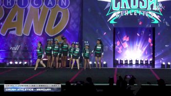 Crush Athletics - Mercury [2025 L1 Junior - D2 - Small Day 1] 2025 The American Grand Grand Nationals