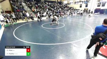 172 lbs Consi Of 16 #2 - Carmine Masi, West Essex vs Frankie Pieffer, St. Edward