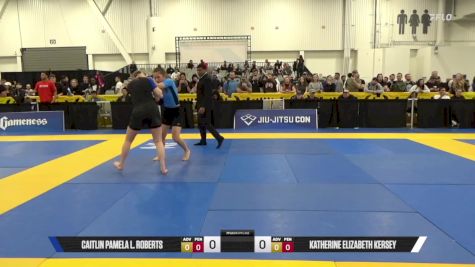 Katherine Elizabeth Kersey vs Caitlin Pamela L. Roberts 2025 World IBJJF Jiu-Jitsu No-Gi Championship