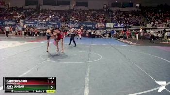 D 1 165 lbs Cons. Round 1 - Carter Cabiro, Fontainebleau vs Joey Juneau, Airline