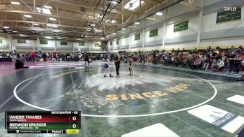 60 lbs Cons. Round 3 - Brennon Krueger, MATPAC Wrestling - ND vs Vander Tavares, Team Champs