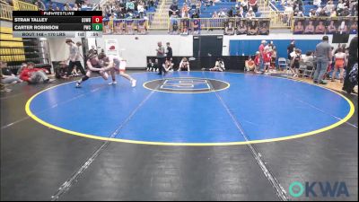 170 lbs 3rd Place - Stran Talley, Cowboy Wrestling Club vs Carter Robinson, Pawnee Wrestling Club