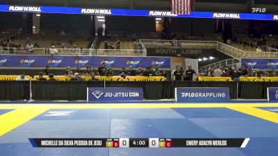 Michelle Da Silva Pessoa De Jesu vs Emery Adalyn Merlos 2026 Pan Kids Jiu-Jitsu IBJJF Championship