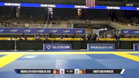 Michelle Da Silva Pessoa De Jesu vs Emery Adalyn Merlos 2026 Pan Kids Jiu-Jitsu IBJJF Championship