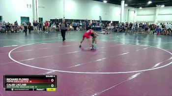 126 lbs Round 4 (8 Team) - Caleb Laclair, Head Hunters Wrestling Club vs Richard Flores, Foxfire Wrestling Club