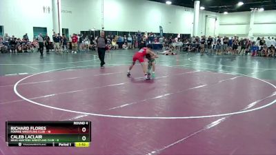 126 lbs Round 4 (8 Team) - Caleb Laclair, Head Hunters Wrestling Club vs Richard Flores, Foxfire Wrestling Club