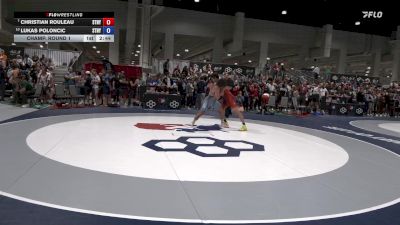 87 lbs Champ. Round 1 - Christian Rouleau, Storm/Nyac vs Lukas Poloncic, Storm/Nyac