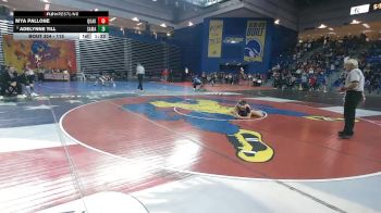 115 lbs Champ. Round 3 - Mya Pallone, Quakertown vs Adelynne Till, Saint Mark`s
