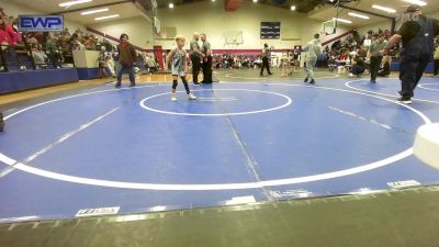 61 lbs Consolation - Jude Rivers, Barnsdall Youth Wrestling vs Knox Perkins, Tahlequah Wrestling Club