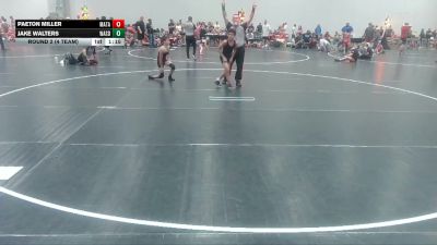 85 lbs Round 2 (4 Team) - Paeton Miller, Mat Assassins White vs Jake Walters, Washington Dual Team