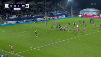 Geoffrey Palis Yellow Card | Castres Olympique vs Munster 