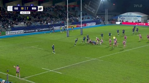 Geoffrey Palis Yellow Card | Castres Olympique vs Munster 