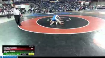 2A 160 lbs Cons. Round 2 - Ethan Garza, Selah vs Austin Wilson, Hockinson