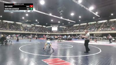 78 lbs Quarterfinal - Zak Horn, Washington Township vs Sean McLaughlin, Richboro