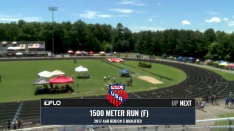 Girl's 1500m, Round 1 Heat 1