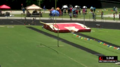 Elementary Girl's 1500m, Round 1 Heat 1 - Age age 10