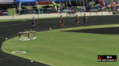 Ms Boy's 1500m, Round 1 Heat 1 - Age age 11