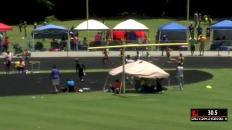 Ms Girl's 1500m, Round 1 Heat 1 - Age age 12