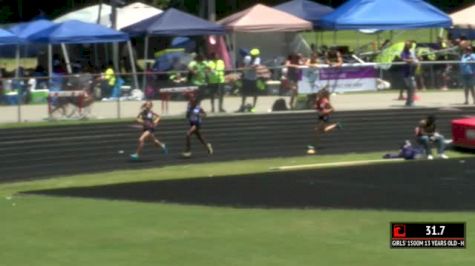 Ms Girl's 1500m, Round 1 Heat 1 - Age age 13