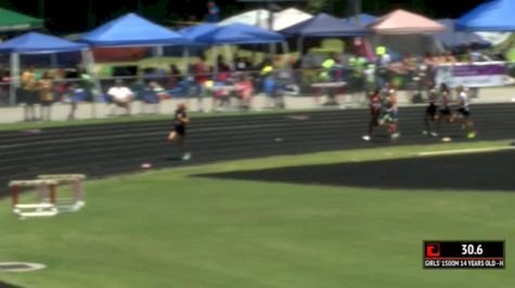 Ms Girl's 1500m, Round 1 Heat 1 - Age age 14