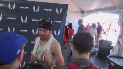 Ben Blankenship says why he made a big move with 500m to go