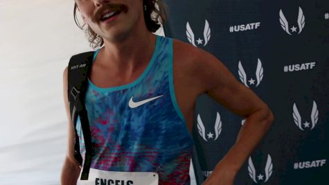 Craig Engels not happy with fourth place this time