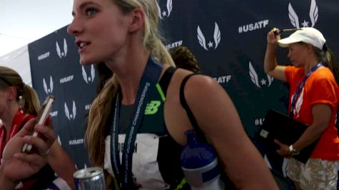 Emma Coburn wants to break her American record in Paris next week