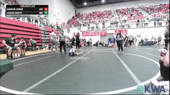 49 lbs Quarterfinal - Janson Jones, Standfast vs Logan Smith, Smith Wrestling Academy