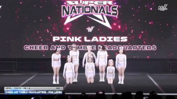 Cheer and Tumble Headquarters - Pink Ladies [2026 L1 Youth - D2 - A DAY 1] 2026 JAMfest Cheer Super Nationals
