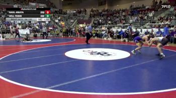 6A 120 lbs Quarterfinal - Will Tobin, Catholic High School For Boys vs Raul Amaya, Springdale