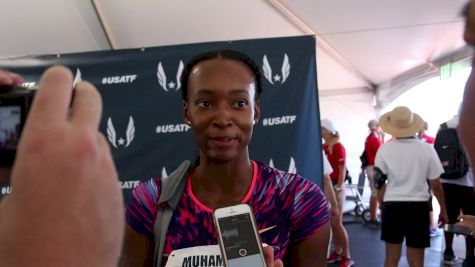 Dalilah Muhammad wants a 1-2-3 USA sweep in London