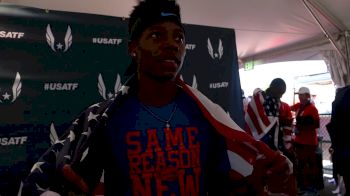 T.J. Holmes made an error at NCAAS, but now he's one of two Gators on world team in 400H