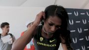 Raevyn Rogers after near miss at USAs, wants to work on endurance strength