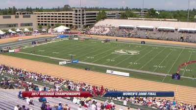 Available in Canada - Pro Women's 200m, Final - Stevens from lane 9