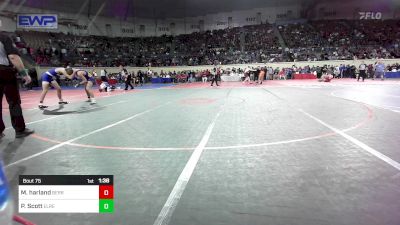 150 lbs Round Of 64 - Max Harland, Berryhill High School vs Preston Scott, El Reno