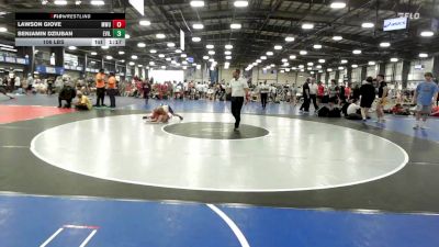 106 lbs Rr Rnd 3 - Lawson Giove, MetroWest United Red vs Benjamin Dziuban, Evil Empire