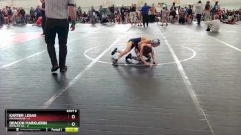 56 lbs Round 3 (4 Team) - Deacon Markijohn, Rambler WC vs Karter Legas, Roughhouse