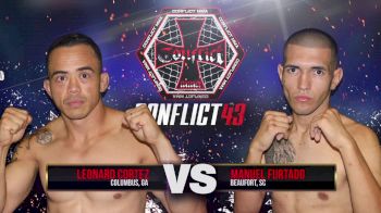 Leonard Cortez vs. Manuel Furtado - Conflict MMA 43 Replay