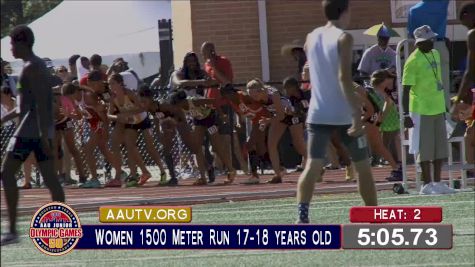 2016 Throwback: Girl's 1500m, Age 17-18 - Wilkinson Sets Meet Record!