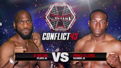 DJ Wilson vs. Prince Ellerbe - Conflict MMA 43 Replay