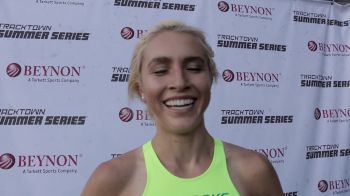 Hannah Fields shocked herself with massive 1500m PR at TrackTown SF