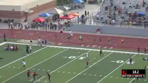 Ms Boy's 1500m, Round 1 Heat 1 - Age age 11