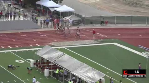 Ms Girl's 1500m, Round 1 Heat 2 - Age age 14