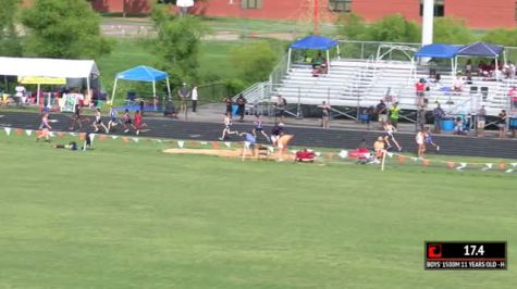 Ms Boy's 1500m, Round 1 Heat 1 - Age age 12