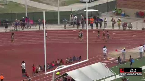 Girl's 1500m, Round 1 Heat 1 - Age 17-18